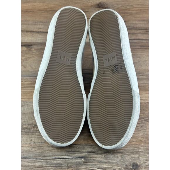 Madewell Sidewalk Low-Top Sneakers Brown Suede Size 8.5M - Picture 6 of 10